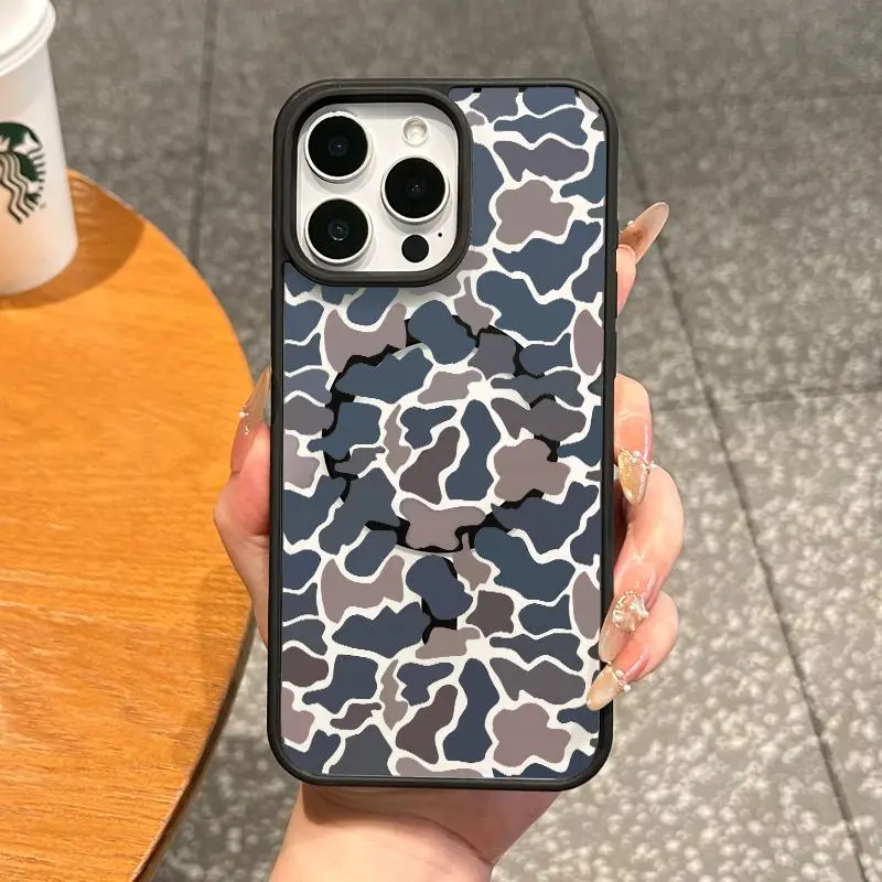 Premium Magnetic Case for iPhone1 7/11/12/13/14/15/16/promax Creative Camouflage MagSafe Ready,Anti-Fall,Ultra-Thin Design|Perfect for Everyday Use