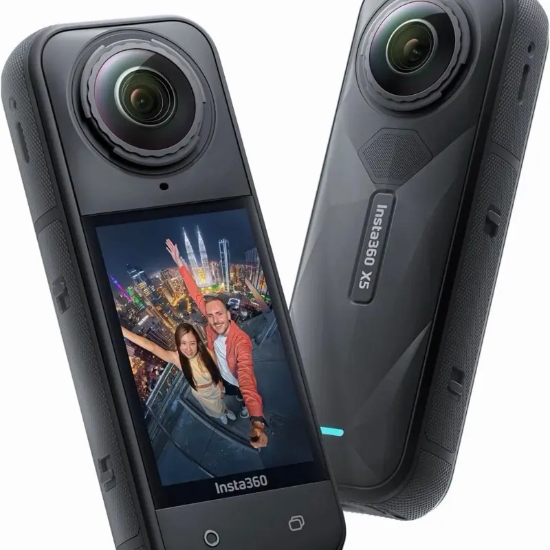 Insta360 X5 Waterproof 8K 360° Action Camera Triple AI Chip Design