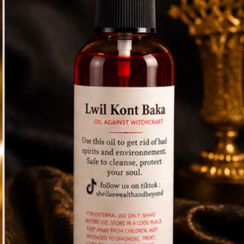 Lwi'I KONT Baka Oil Against Evil Spirit