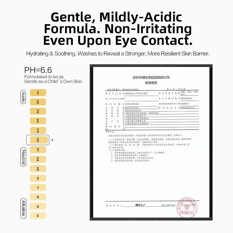 BiO-G Biog311 Amino Acid Cleanser Mousse Deep Cleansing Facial Mousse with 200 Million Micron Foam Tear-Free Formula for Skin Repair 150ml