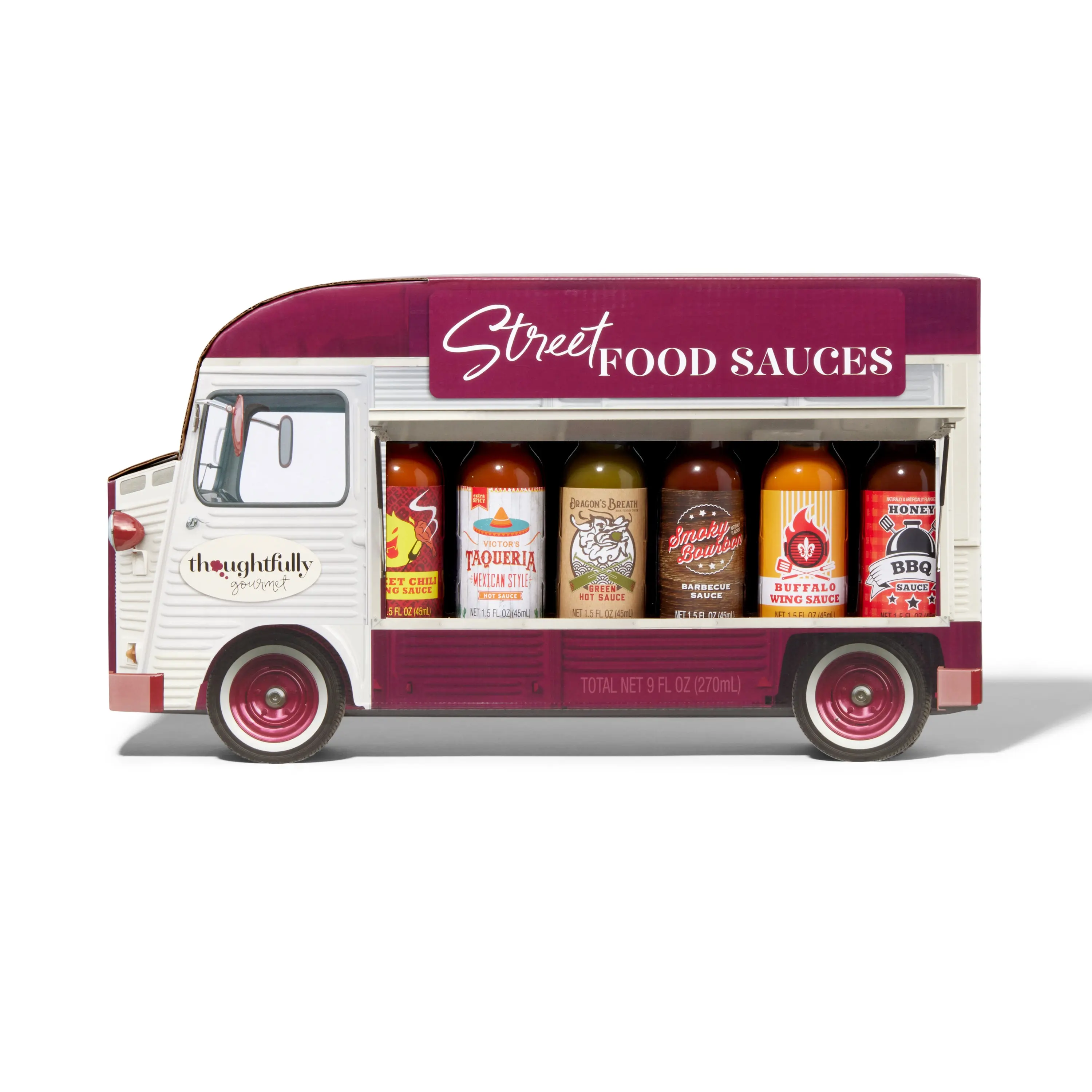 Street Food Sauces, Hot Sauce and BBQ Gift Set
