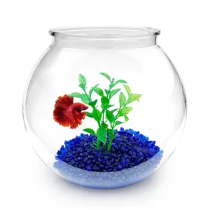 Mini Plastic Aquarium Starter Kit, Fish Tank