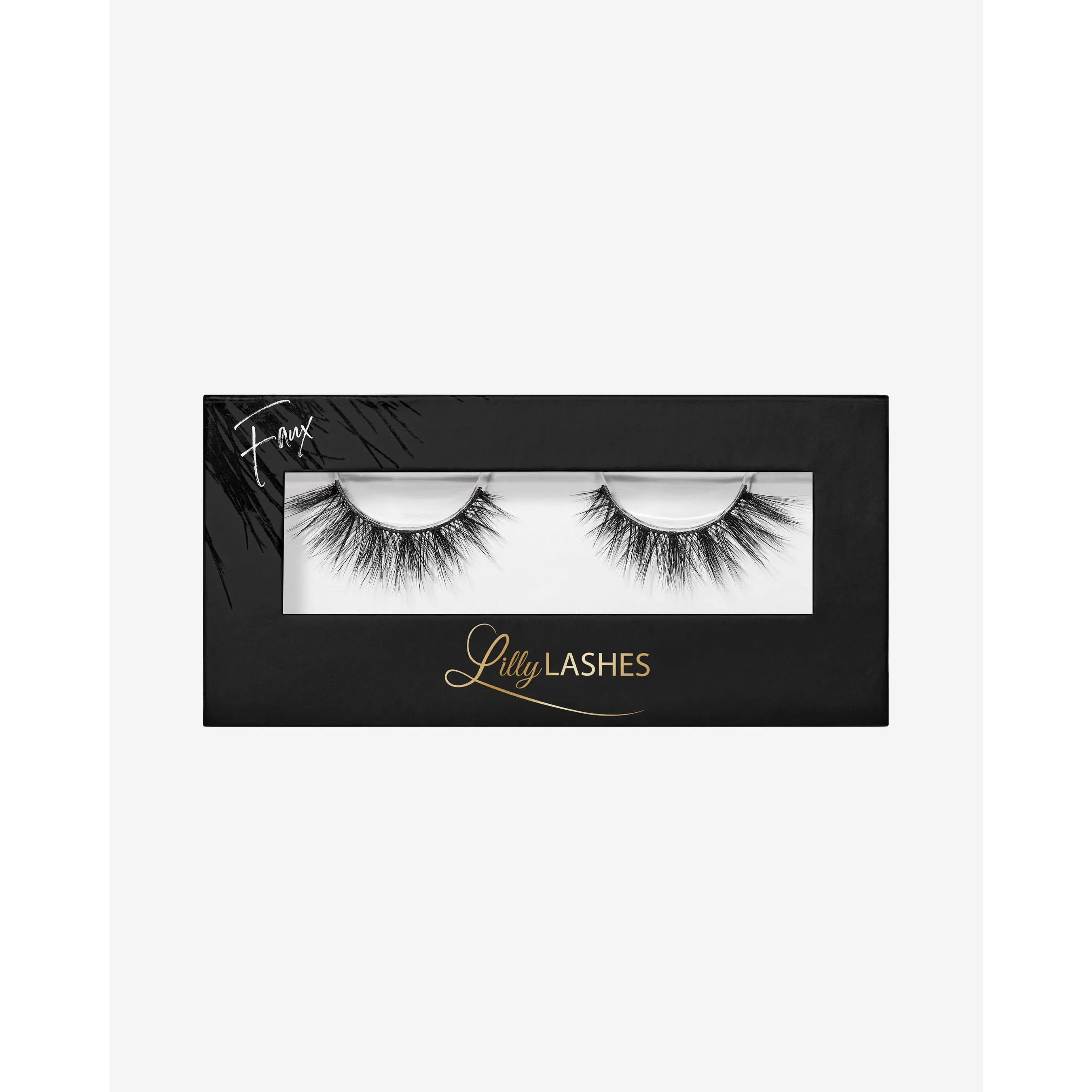 Paris in 3D Faux Mink Eyelashes False Lash Makeup Case