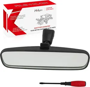 Interior Rear View Mirror Compatible with Nissan Rogue Altima NV1500 NV2500 NV3500 Frontier Tiida Sentra and More