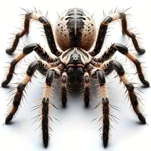 Simulated Spider Vinyl Stickers - Comes with a glossy back adhesive surface that leaves no residue when peeled off, making it easy and convenient to apply. Suitable for various scenarios such as cars, laptops, mobile phones, windows