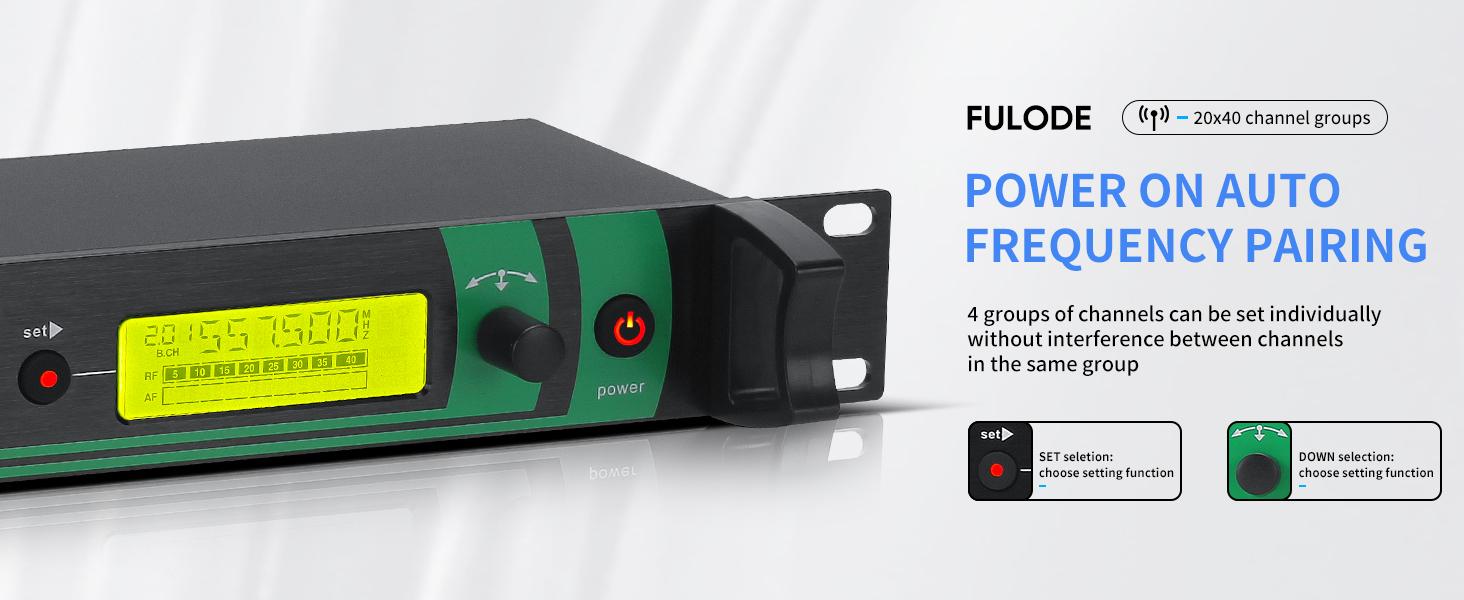 Professional Wireless In Ear Monitor System - 8 Bodypacks UHF IEM for Band, Church & Studio | 330Ft Long Range, 2 Channel 80 Frequencies, Zero Latency Stage Monitoring with Earphones