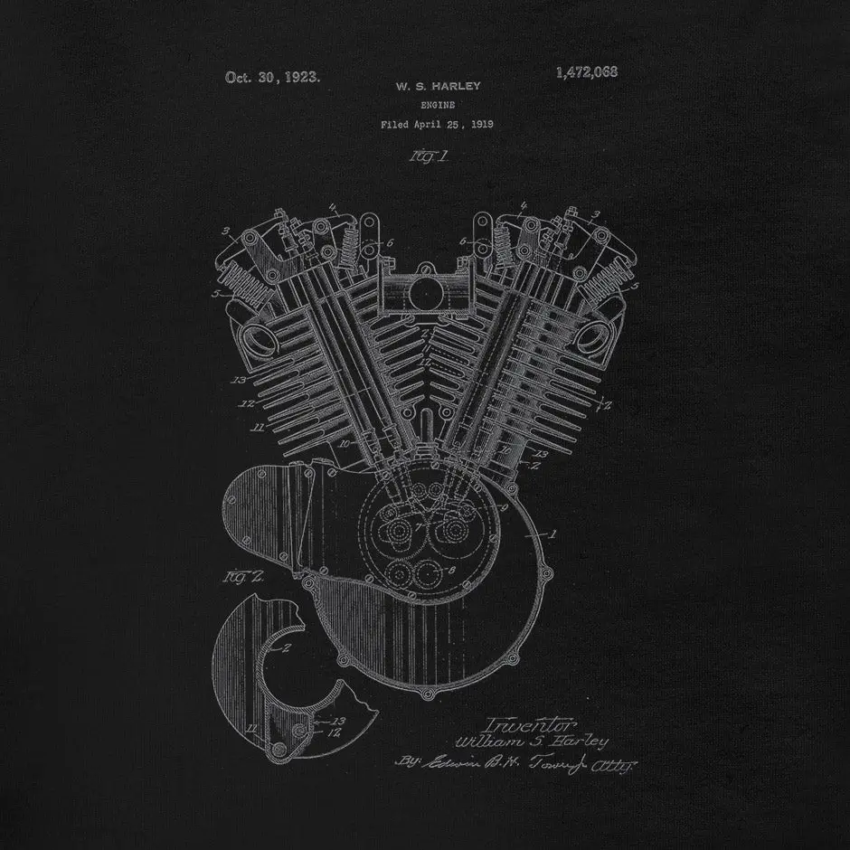 1923 Harley Shirt 1923 Harley Shirt