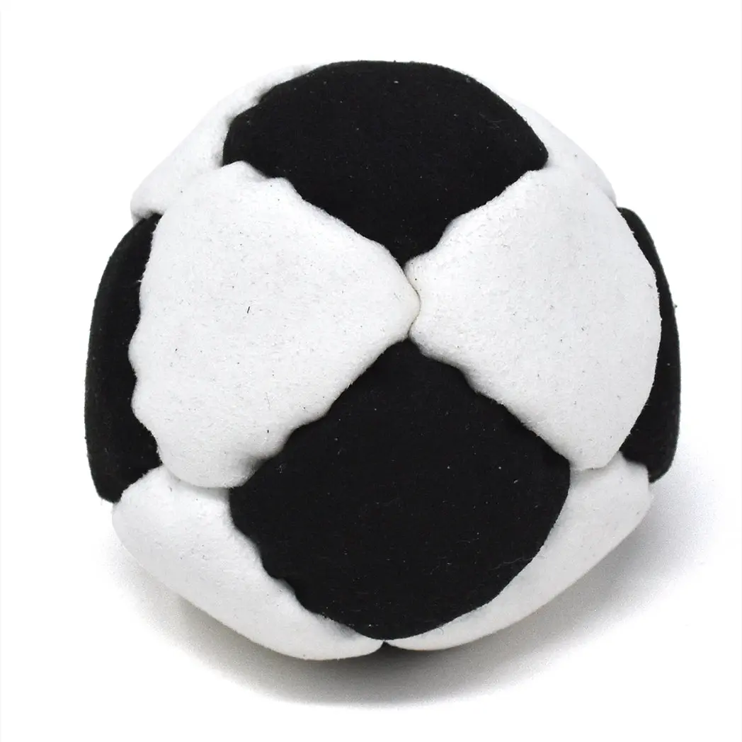 14-Panel Footbag - Black & White