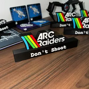 Arc RAIDERS Display Sign - Really cool sign Arc RAIDERS Display Sign - Really cool sign