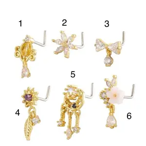 Nose Ring / Nose Stud / Nose Piercing Jewelry / Buy 2 Get 1 Free