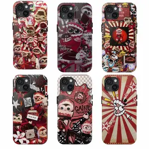 The Amazing Digital Circus Caine Phone Case, Caine TADC phone case Compatible with iPhone X, 11, 12, 13, 14, 15, 16, 17 & Samsung