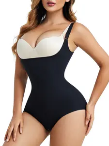 Women's High Elastic Two-Layer Body Shaper, Lift Chest, Waist Cinching, Butt Padding, Invisible Seamless Design, Casual Style, Shapewear