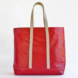 Stono Large Essentials Tote - Cherry Red