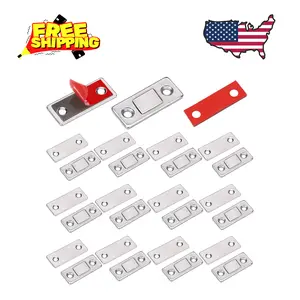Drawer Magnets 12 Pack Ultra Thin Cabinet Door Magnet Stainless Steel