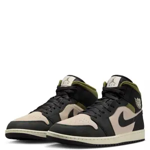 Jordan 1 Mid SE Off Noir Medium Olive Men's HV4091-102 New