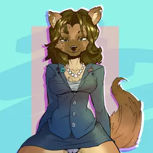 Pinup Furry Sticker NSFW sticker 4 pack Pinup Furry Sticker NSFW sticker 4 pack