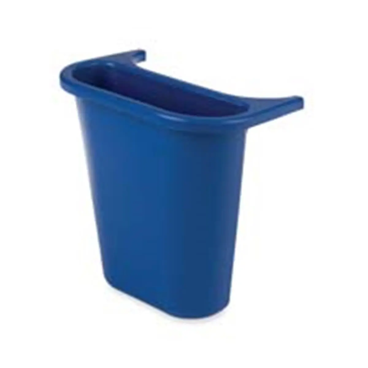 Rubbermaid Commercial Side Bin Recycling Wastebasket Set - Baby Room Compact Storage Organization Station, Attaches to Wastebasket to Maximize Capacity, 7.25in x 10.6in x 11.50in, Model RCP295073, Baby & Maternity Recycling Center