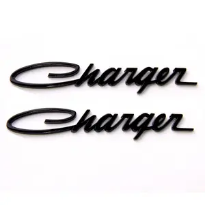 Trunk Lid Decklid Letter Emblem, Replacement for 2015-2023 Dodge Charger, Car Exterior Accessory Sticker