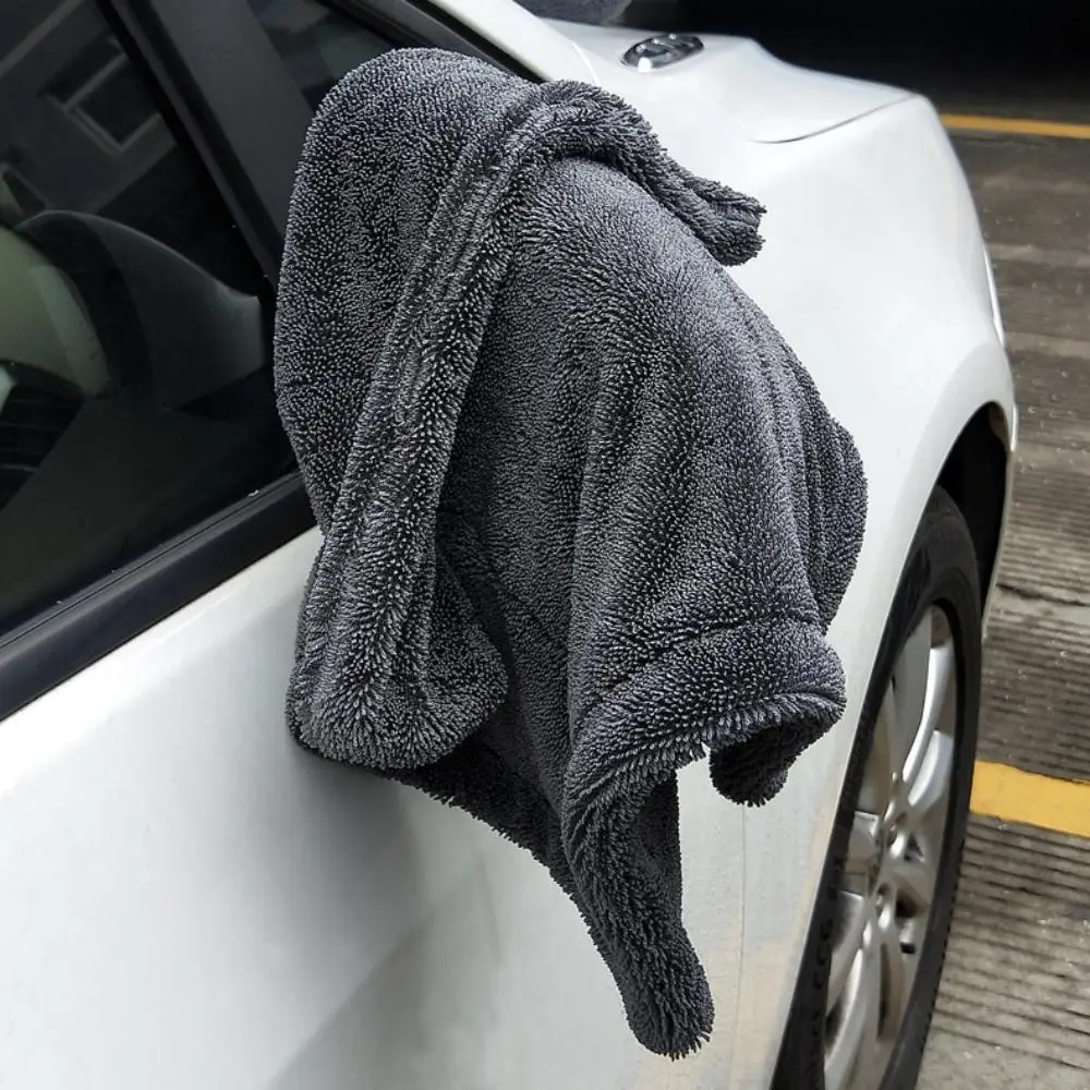 Car Wash Towel, Thickened Soft Car Cleaning Drying Cloth, Durable Multifunctional Detailing Car Wash Towel, Professional Car Care Cloth, Car Accessori