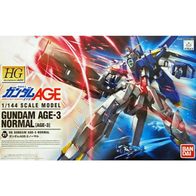 Bandai Hobby Gundam AGE #21 AGE-3 Normal HG 1/144 Model Kit