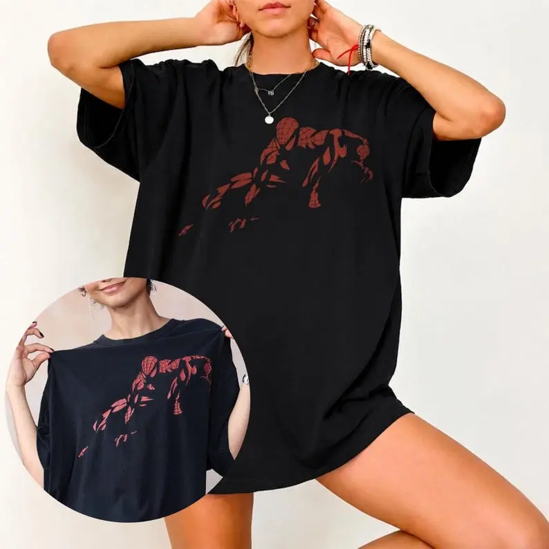Vintage Sp!derman Brand New Day T-Shirt, Zendaya Sp!derman T-Shirt, Gift For Woman and Man Unisex Tee, Sp1der Movie T-Shirt
