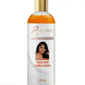 Byenblan Glow Boost Carrot Face and Body Cream 18 oz – Radiance Elasticity & UV Protection with Carrot Extract for Hydration Anti-aging and Even Skin Tone