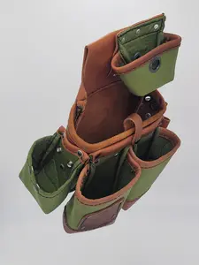 Rex Tool Bags: LEATHER FASTENER POUCHES GEN. CARP. (5 BAGS)/construction/bag/toolbag