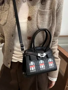 New French Casual Fashion Versatile Unique Trendy Shoulder Crossbody Bag Handbag, Stylish Single-Shoulder Bag for Everyday Use, Fashionable Purse Handbag