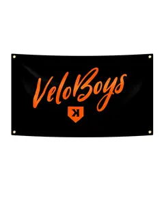PITCHERS ONLY VeloBoys Flag - Lightweight Hanging Banner, for baseball player dorm room, bedroom