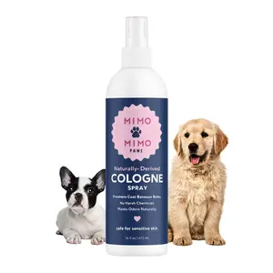 MIMO Paws Naturally Derived Pet Cologne Spray - Natural Ingredients Perfume for Dogs & Cats, Odor Masking, Pet-Safe Ingredients, No Harsh Chemicals, Fresh Scent