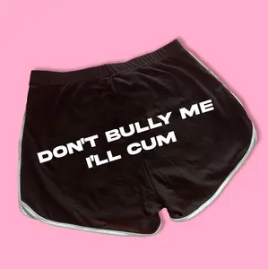 Don't Bully Me Dolphin Shorts | Custom Dolphin Shorts | Y2K Shorts | Cute Shorts | Funny Shorts | Y2K Shorts | Lounge Shorts |