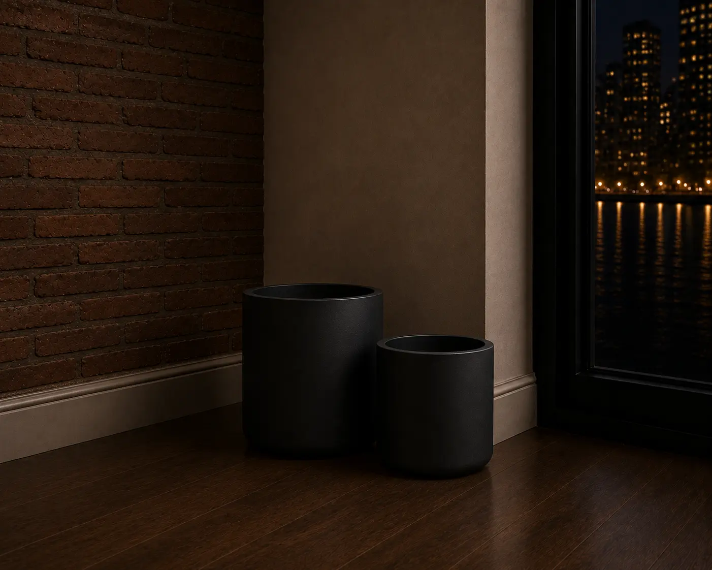 Concrete Jungle Planter (Set of 2)