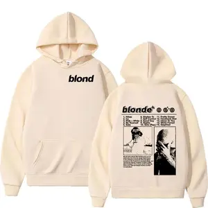 Rapper Frank 2024 New Album Hoodie Men's Retro Fashion Blond Sweatshirt Y2k Unisex Hip Hop Pullover Hoodies Streetwear
