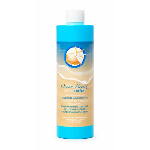 Sirena Ocean Breeze Scented Odor Eliminator & Multi Purpose Deodorizer, 16 oz - For Sirena Vacuum & Twister, Non-Fragrance Oil, Home Supplies for Household Items & Basin Use