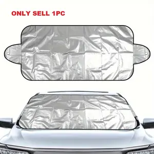 Car Windshield Cover, Car Windshield Sunshade, Anti-UV Snowproof Full Protection Double Sided Windscreen Cover, Sun Snow Ice Universal Shields