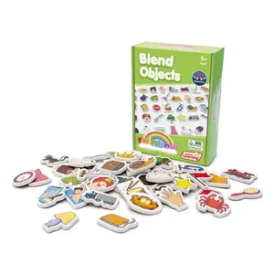 Junior Learning  Blend Objects Education Toys, Multi Color