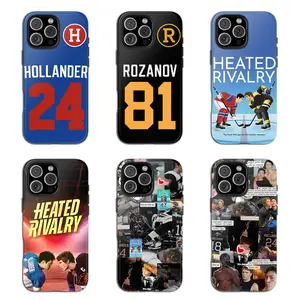 Funny Heated Rivalry 2026 Phone Case, New Movie Inspired Art Tough Case, Pop Music Merch Design, Case For iPhone 16 15 14 13 12 11 and Samsung S25 S24 S23 A