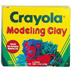 Crayola Llc Formerly Binney & Smith  Modeling Clay 4 Pcs. Rd/Ywith Bl/Gr