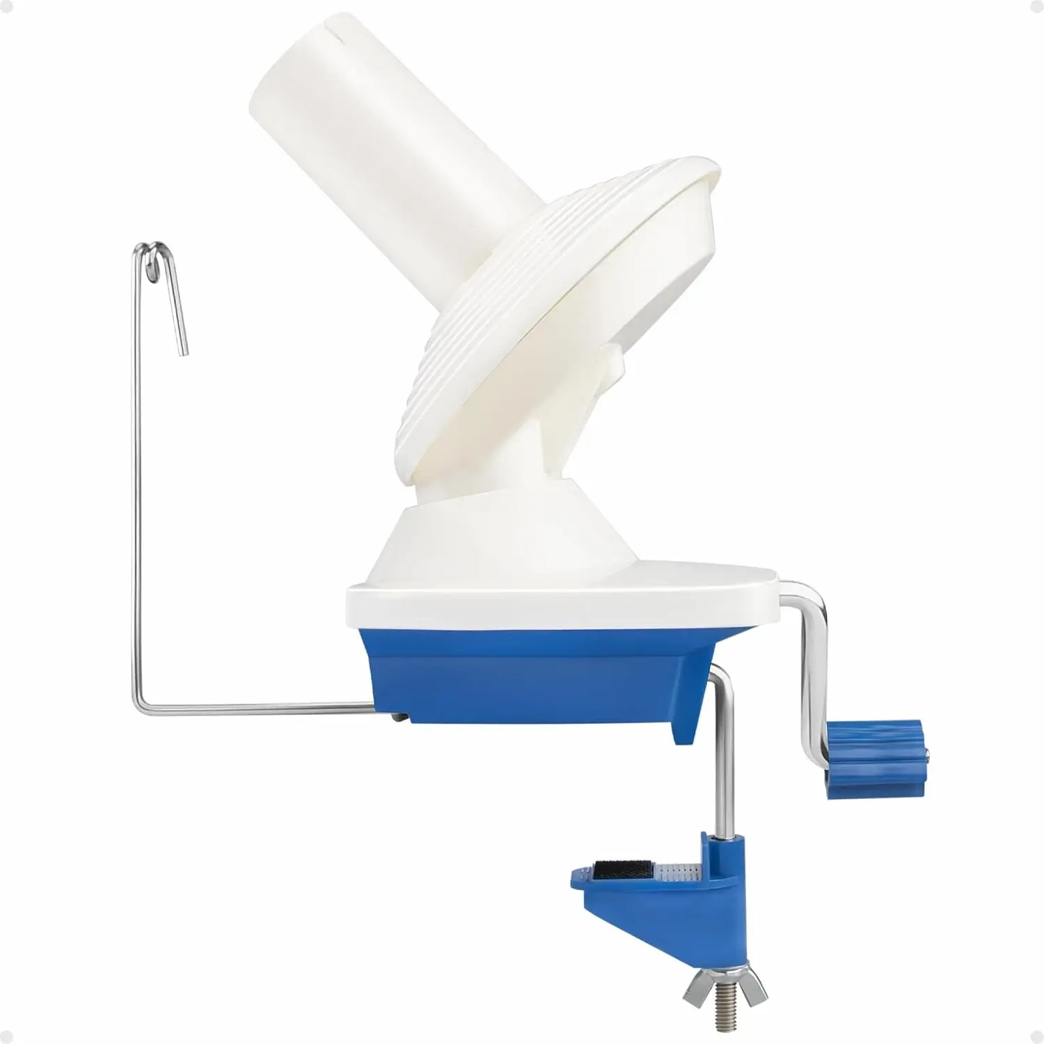 Adhafera Yarn Winder, Ball Winder for Crocheting, Yarn Spinner for Knitting | 4oz, Durable ABS Plastic, Manual, Easy to Use, Quick Install, Protable, The Helper for Yarn Collection Lovers Gift