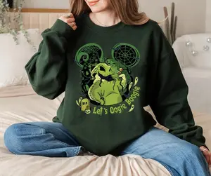 Oogie Boogie Halloween Sweatshirt, Nightmare Before Christmas Sweatshirt, Halloween Shirt, Spooky Season Shirt, Jack and Sally Shirt, Halloween Shirt 2024, Halloween Party 2024 Shirt