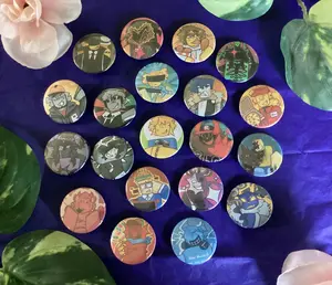 Forsaken Pin Buttons - Forsaken Roblox Survivors & Killer Buttons – Cool Backpack Accessories for Gamers, Perfect for Fans of Forsaken Survivors, Roblox Collectibles, and Unique Pin Flair, Pins For Backpack, Backpack Accessories!