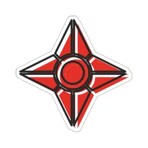 Anime Stickers - Ninja Sticker / Shuriken Sticker / Ninja Knife Sticker / Movie sticker / Weapon Sticker