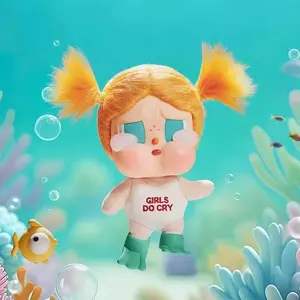 POP MART CRYBABY Vacation Mode On Plush Series Blind Box,summervibes