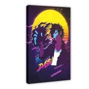 Anime My Hero Academia Dabi V Canvas Poster Wall Art for Home Bedroom Office Dorm Room Decor