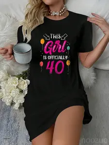 This Girl Is Officially 40 Girls Age Years Old Birthday Dress