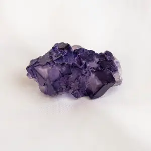 Mini Raw Purple Cubic Fluorite Specimen
