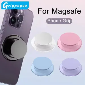 Grippopso Magnetic Foldable Grip & Stand – iPhone 13–16 Ring Hol