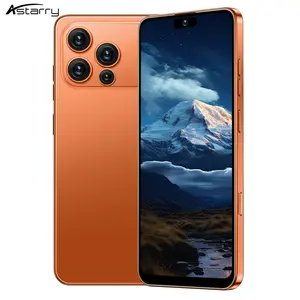 Astarry- Smartphone dual card dual standby 17 Pro Max 4G network 4GB+64ROM face unlock 8-core processor 6.93-inch large-screen battery 4100mA Android 10.0 version fingerprint unlock daily driving mobile phone.