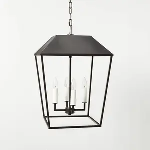 Lantern Pendant Black - Threshold designed with Studio McGee