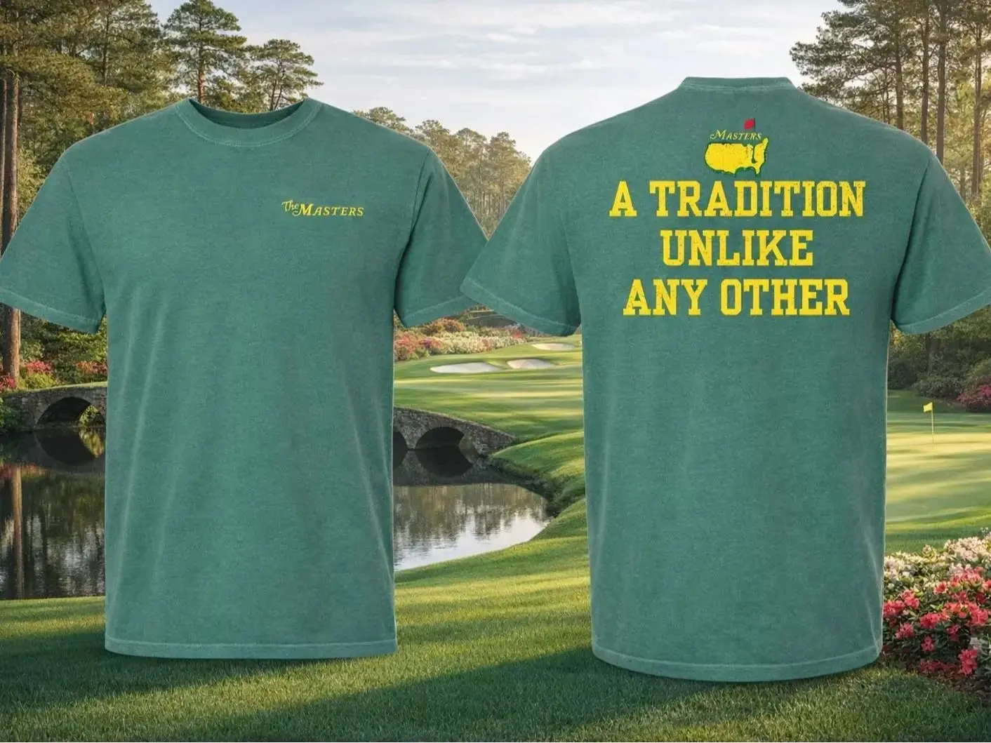 Comfort Colors Adrian Originals A Tradition Unlike Any Other Masters Golf T-shirt, Augusta National, Golf Fan, The Masters 2026, Made In The USA	